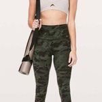 Lululemon Align Crop Leggings Camo size 4 Photo 0