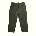 Lululemon  On the Fly Crop Woven 23" Dark Olive Green Pants Photo 3