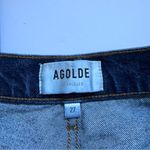 AGOLDE  Straight Leg Jeans Riley Long in Divide Blue Size 27 Photo 3
