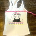 Taylor‎ Swift Swifty Racerback Tank Top Pink Size M Photo 3
