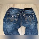 Rock Revival  sora capri crop cropped Blue Women's Jeans denim Photo 2