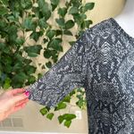 Michael Stars Snake Print short sleeve shirt | small Photo 2