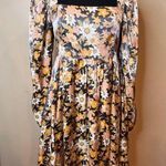 TALULAH Floral S Babydoll Dress Silky Boho Style Fairy Core y2k 90’s feminine Photo 0