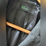 Stile Benetton Wool Coat Single Breasted Photo 3