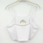 Womens Novelty Monk Buddha Try Not To Be A C*nt‎ Graphic Crop Tank Top Size L White Size L Photo 3