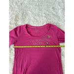 Victoria's Secret  Sleep Shirt Nightgown Pink Embellished 3/4 Sleeve‎ Casual Photo 3