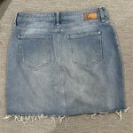 Mavi Jeans distressed Pearl Frieda denim mini skirt size large Photo 5