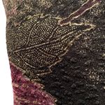 N Touch Vintage 90s Whimsygoth Autumn Fall Moody Artsy Witchy Leaf Stretch Top Size M Photo 2