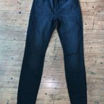 Pistola  black stretchy ankle raw hem slimming normcore 26 jeans Photo 0