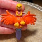 Disney Vintage 1992 Rare  Aladdin Lago Parrot PVC Figure Keychain Photo 9
