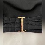 Jantzen NWT!  Embroidered Black Bikini Swim Top Photo 5