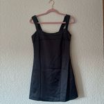 Peppermayo NWT  Odette Satin Mini Dress Black Classic LBD Closet Staple size m Photo 1