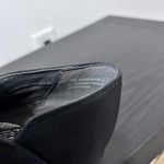 Aerosole Endearing black leather Lace up Chucky heel shoes women's size 7 Photo 6