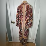 Farm Rio  Cream Toucans Scarf Maxi Dress S Photo 6