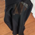 Alo Yoga  Black Leggings With Mesh Photo 1