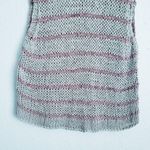 Free People  Striped Knit Sleeveless Wave After Wave Sweater Photo 6