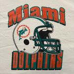 Miami Dolphins white T-Shirt Size XXL Photo 1