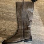 Franco Sarto Women’s L-Vantage Grey LE Knee-High Boots Size 9M Photo 4