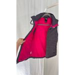 The North Face $160 NWOT  550 Down Puffer Vest Women's Gray Pink Lined Zip Front Photo 11