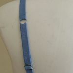 Tommy Hilfiger Blue NWT Size 34 B ultra Thin Foam Cups Hidden Inside Sling s… Photo 5