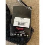 NEW Coquette Black Satin/ Lace Bra Women’s Size Small Style 1194 Photo 4