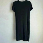 Gap Women’s M Black Twist-Knot T-Shirt Dress Photo 2
