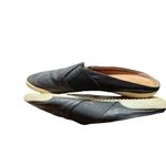 Frye Women's Melanie Gored Mule Leather Slip-on Shoes Size 6 Black Photo 3