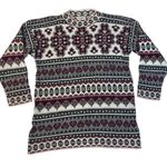 Vintage Carriage Court Crewneck Tunic Sweater Womens Size Small Nordic Faire Photo 0