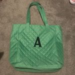 Quilted Letter A Tote Bag Photo 0