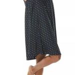 Coco reef  Serengeti Dot Printed Lace Up Cover Up Dress Size XL Black New Photo 0