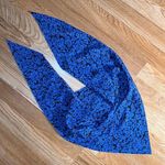 Printed Head Scarf NWOT Blue Photo 0