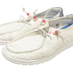 Hey Dude  Wendy Womens‎ Size 9 White Boho Crochet Casual Shoes Slip On Photo 0