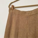 Free People  Beach Hailee Wide Leg Lounge Pants Women’s Large Tan Photo 5