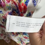 Somedays Lovin  Dress M Cream Floral NWT Button Down Front Slit Maxi Boho Concert Photo 8