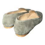 Talbots  women’s Tuscan Olive Suede Stella Flat\ loafers size 8M Photo 4