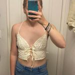 Cider Floral Lace Corset Tank Top Photo 0