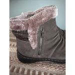 Baretraps Women's Tauple Leather Above Ankle Faux Fur Trim Winter Boots Photo 1