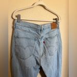 Levi's 70s high slim straight light jeans size 32 light wash Photo 5