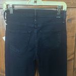 NWT Mother The Mid Rise Dazzler Ankle Fray, Size 25, Color Holding Hands Blue Photo 6