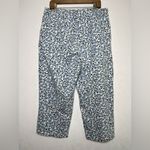 Draper James  Women Floral Cropped Cozy Boho Cottage Cotton Pull-on Pant Size XL Photo 2