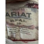 Ariat Women's Sp Real Yuma Print Short Sleeve Tee Shirt Cowgirl Horses Western Photo 2