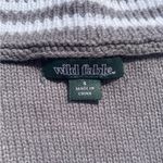 Wild Fable Small Women’s Oversized Grey Sweater Vest Photo 4