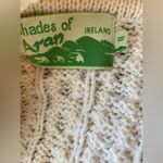 Shades of Aran Ireland Crafts 100% Merino Wool Crew Neck Unisex Sweater, Medium Photo 3
