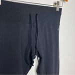 Kyodan  black leggings with rouched &‎ tied ankles size small Photo 1