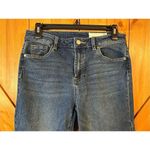 Vince Camuto Jeans Wide Leg size 27/4 Med Wash Distressed Stretchy (0092) Photo 2