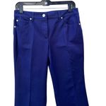Escada Navy Blue High Rise Stretch Denim Straight Leg Jeans EU 38 US 8 Blue Photo 2