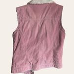 Kali Wear Pink Corduroy Vest Size Large Photo 1