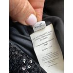 Diane Von Furstenberg  Sequin Pants Wide Leg Trousers Rhiannon Black Party Formal Photo 9