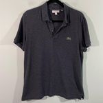 Lacoste  Women's Grey Slim Fit Short Sleeve Polo Size M Photo 0