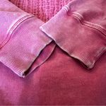 Style & Co acid wash hot pink heart sweatshirt, size XL Photo 11